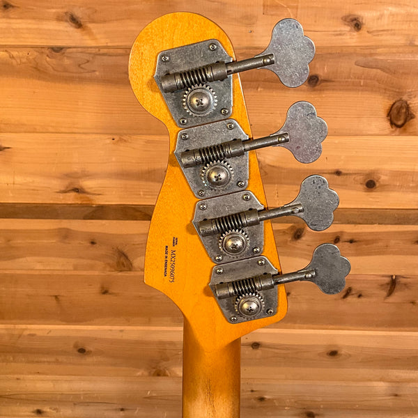 Fender Vintera II Road Worn 60s Precision Electric Bass Guitar - Charcoal Frost Metallic