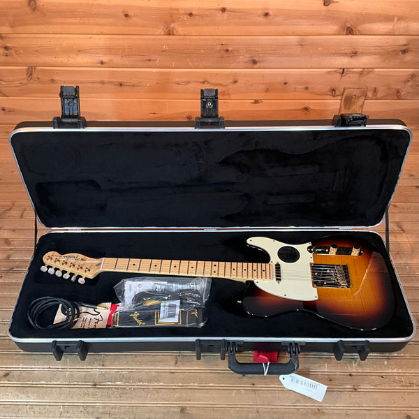Fender Limited Edition "Tele-Bration" 60th Anniversary Flame Top Telecaster Electric Guitar USED - Antique Burst