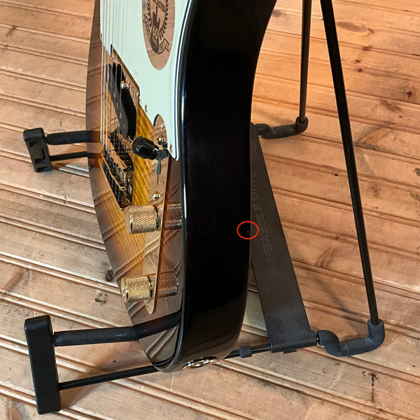 Fender Limited Edition "Tele-Bration" 60th Anniversary Flame Top Telecaster Electric Guitar USED - Antique Burst