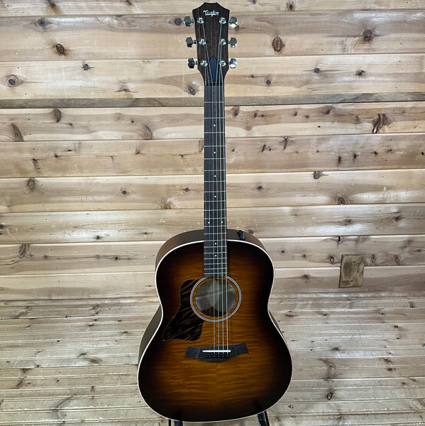 Taylor AD27e Flametop Acoustic Electric Guitar - Natural