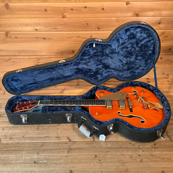 Gretsch Synchromatic Nashville Hollow Body Single-Cut with Bigsby Electric Guitar - 50's Orange Stain