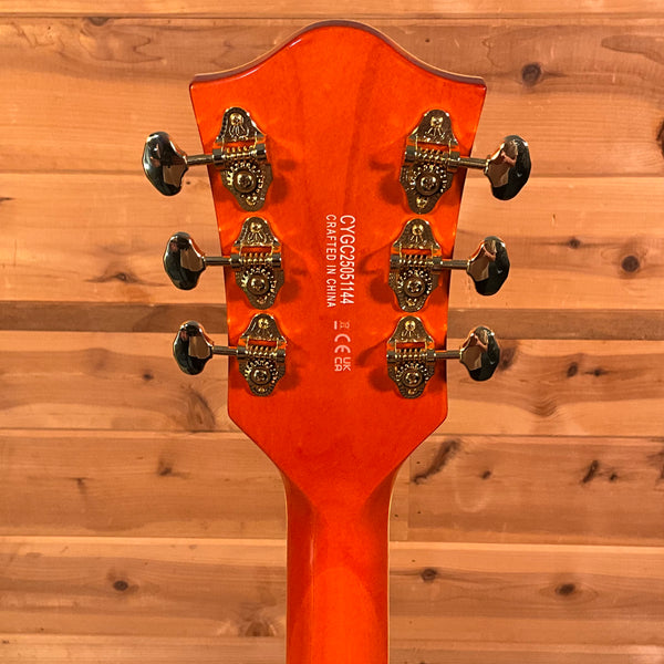 Gretsch Synchromatic Nashville Hollow Body Single-Cut with Bigsby Electric Guitar - 50's Orange Stain