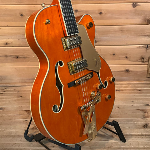 Gretsch Synchromatic Nashville Hollow Body Single-Cut with Bigsby Electric Guitar - 50's Orange Stain