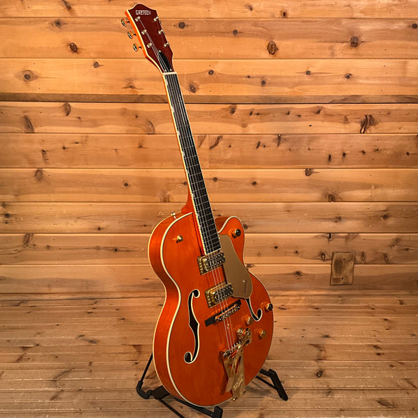 Gretsch Synchromatic Nashville Hollow Body Single-Cut with Bigsby Electric Guitar - 50's Orange Stain