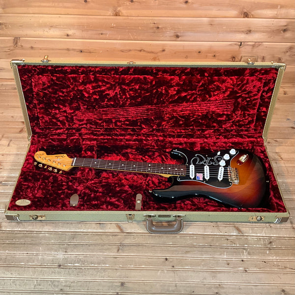 Fender 2017 Stevie Ray Vaughan Stratocaster Electric Guitar USED - 3 Color Sunburst