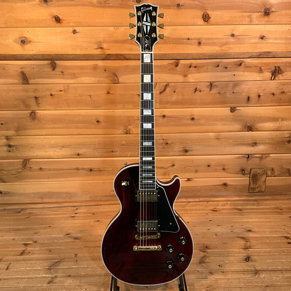 Gibson Custom Les Paul Custom 70s Electric Guitar - Wine Red