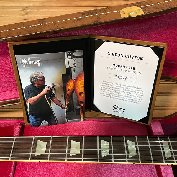 Gibson Custom M2M 59 Les Paul Standard Murphy Painted Electric Guitar - Murphy Burst