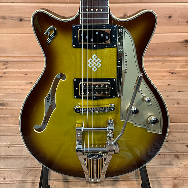 Duesenberg USA Alliance Joe Walsh Semi-Hollow Electric Guitar - Gold Burst