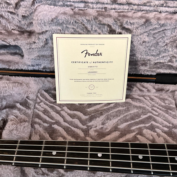 Fender American Ultra II Jazz Bass V Electric Bass Guitar - Ultraburst