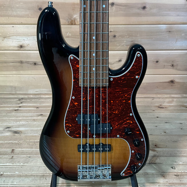 Sadowsky MetroLine 21-Fret Hybrid P/J 5-String Electric Bass Guitar USED - 59 Burst Transparent High