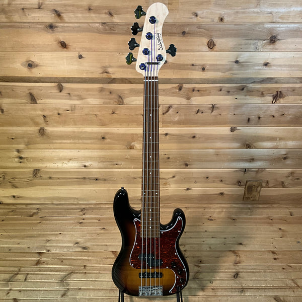 Sadowsky MetroLine 21-Fret Hybrid P/J 5-String Electric Bass Guitar USED - 59 Burst Transparent High