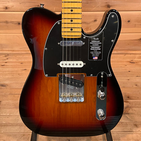Fender American Professional Classic Hotshot Telecaster Electric Guitar - 3-Color Sunburst
