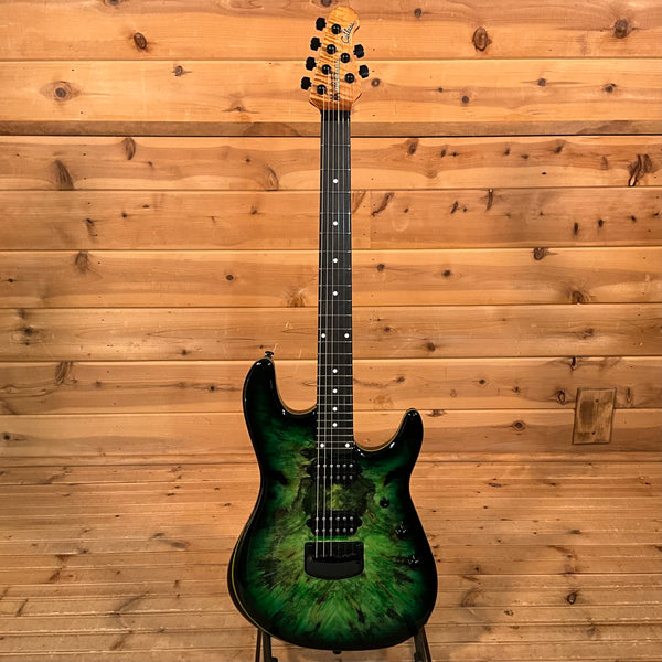 Ernie Ball Music Man Jason Richardson Cutlass Electric Guitar - Kokiri Green