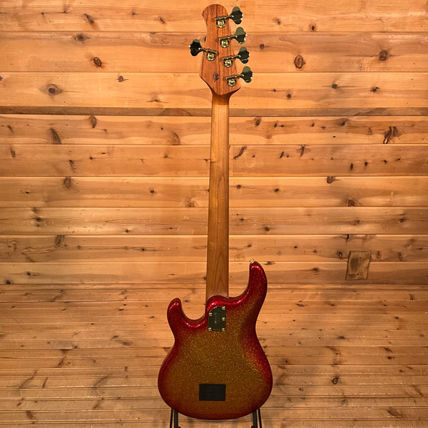 Ernie Ball Music Man StringRay 5 HH Electric Bass Guitar - Cherry Punch