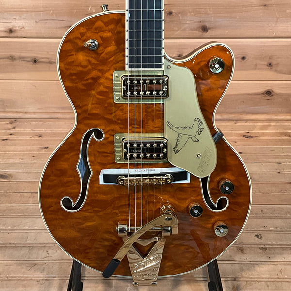 Gretsch Limited Edition Falcon Center Block Jr. with Bisgby Electric Guitar - Roundup Orange