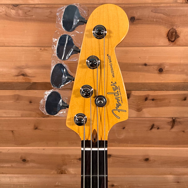 Fender American Professional Classic Mustang Electric Bass - Faded Sherwood Green Metallic