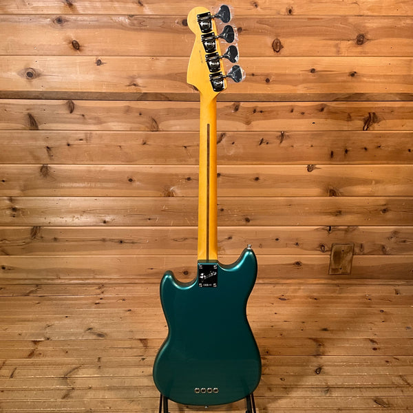 Fender American Professional Classic Mustang Electric Bass - Faded Sherwood Green Metallic