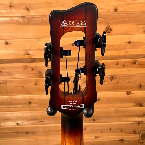Ibanez UB804 Upright Bass - Mahogany Oil Burst