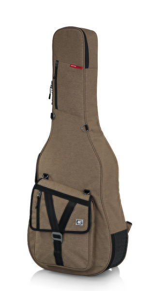 Gator GT-ACOUSTIC-TAN Transit Series Acoustic Guitar Gigbag - Tan