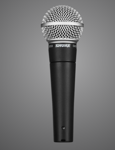 Shure SM58-LC Cardioid Dynamic Vocal Microphone