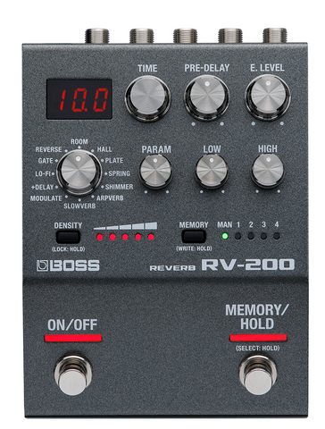 Boss RV-200 Reverb Effects Pedal