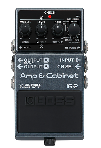 Boss IR-2 Amp & Cabinet Emulator Effects Pedal