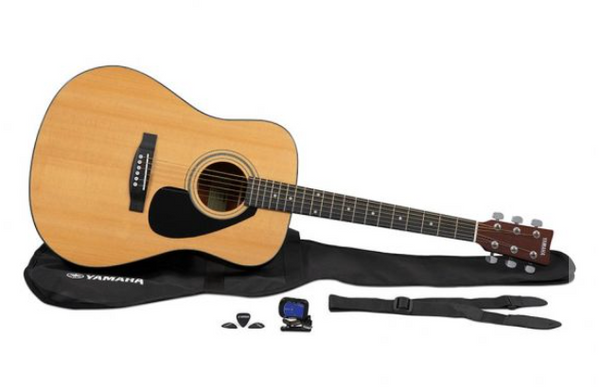 Yamaha GigMaker Deluxe Acoustic Guitar Pack Natural