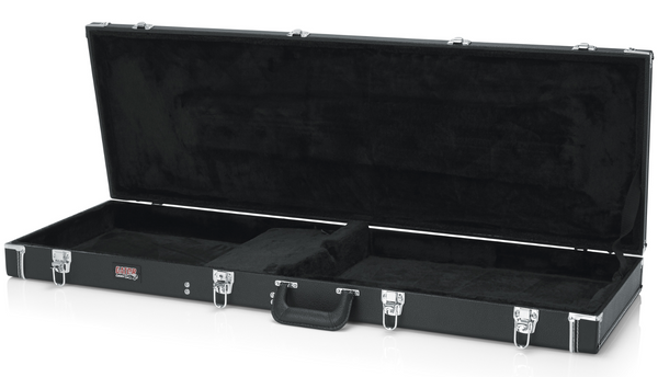 Gator Bass Guitar Deluxe Wood Case GW-BASS - Black