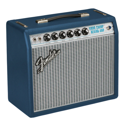 Fender '68 Custom Vibro Champ Reverb Amplifier - Navy