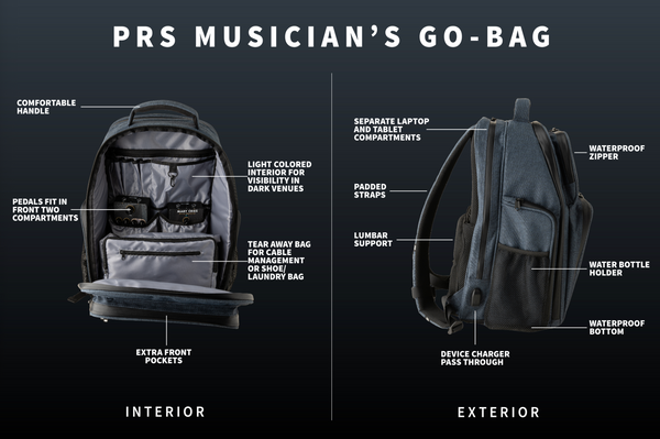 PRS Go-Bag Muscian's Backpack