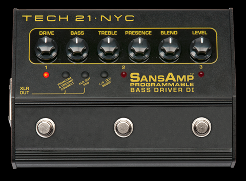Tech 21 SansAmp Programmable Bass Driver PBDR