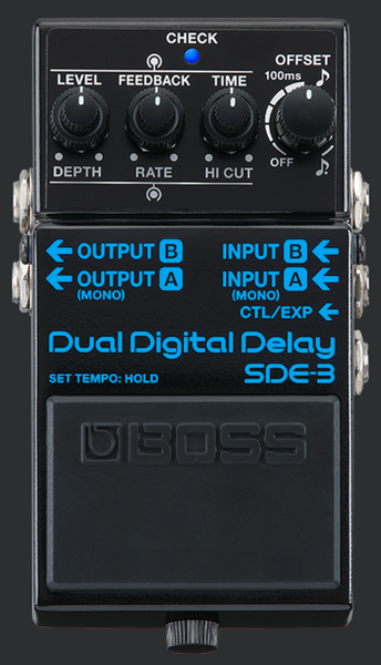 Boss SDE-3 Dual Digital Delay Pedal