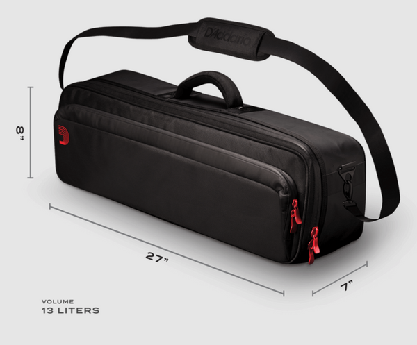 D'Addario Backline Transporters Single Row Pedalboard Case