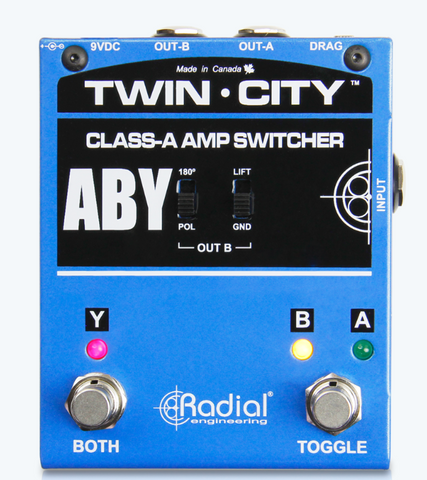 Radial Twin City Active ABY Amp Switcher