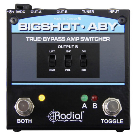 Radial Big Shot ABY True Bypass Switcher