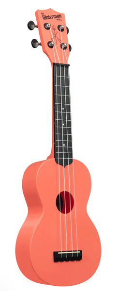 Kala Waterman Soprano Ukulele - Pink Dust