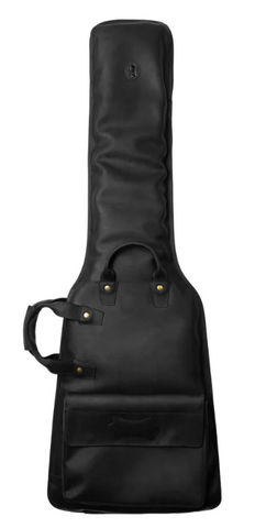 Levys Solera Series Leather Bass Guitar Bag - Black