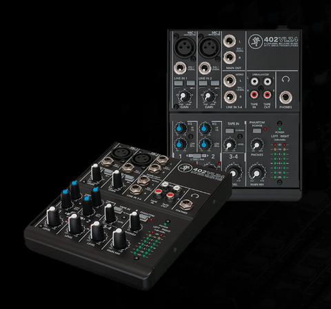 Mackie 402VLZ4 4-Channel Ultra Compact Analog Mixer USED