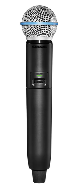 Shure GLXD24+/B58 Digital Wireless Handheld System with BETA®58A Vocal Microphone