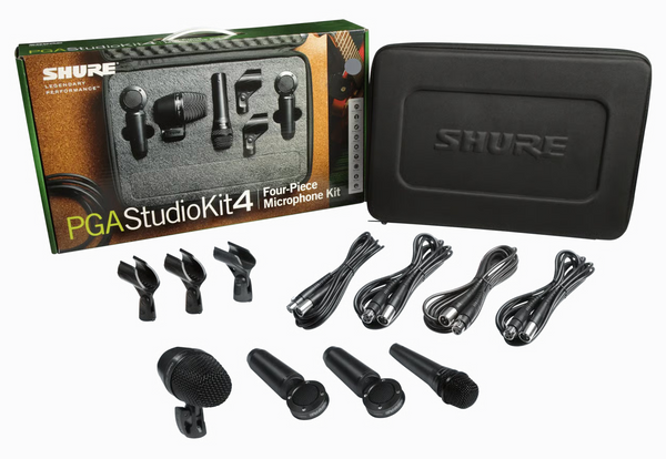 Shure PGA Studio Kit 4 Four-Piece Microphone Kit