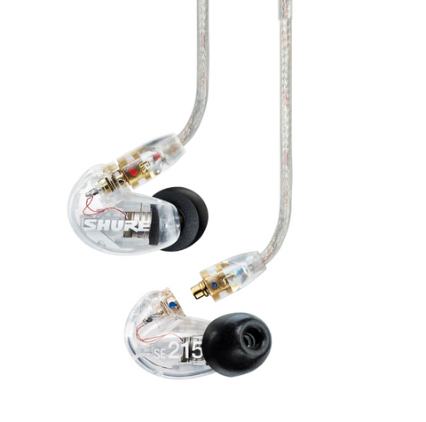 Shure SE215 Sound Isolating Earphones - Clear