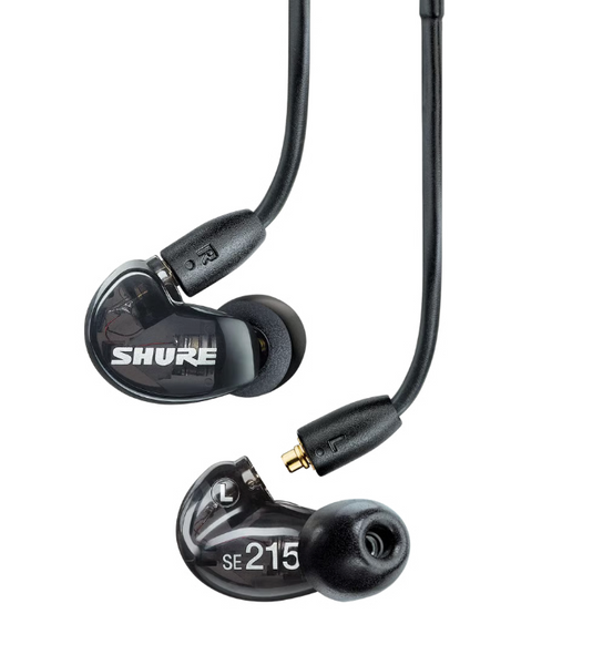 Shure SE215 Sound Isolating Earphones - Black