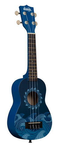 Kala Ukadelic Deep Blue Soprano Ukulele