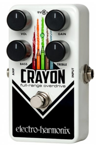 Electro-Harmonix Crayon Full-Range Overdrive Pedal
