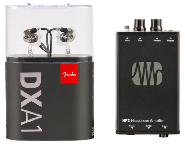 Fender MXA1 Headphone Amplifier Bundle