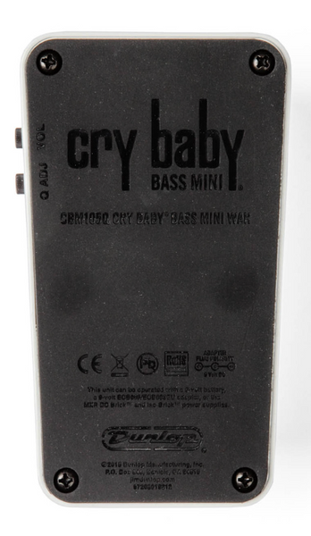 Dunlop Cry Baby Bass Mini Wah Pedal