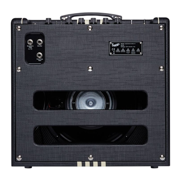 Supro Delta King 12 Combo Electric Guitar Amplifier - Black & Cream