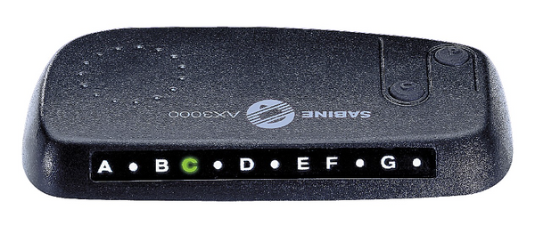 Sabine AX3000/AX3000-W Guitar Mounted Contact Autotuner