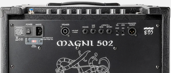 EBS Magni 502 Bass Combo Amplifier