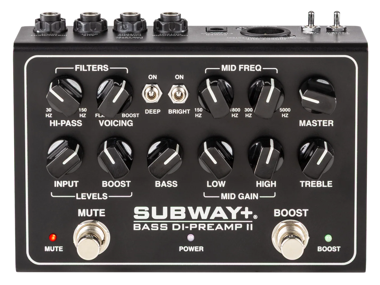 Mesa Boogie Subway+ Bass DI-Preamp II - Huber Breese Music Mesa Boogie Subway+ Bass DI-Preamp II - Huber Breese Music